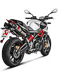Глушник Akrapovic для Aprilia Shiver 900 [17-20] [Slip-On line, Titanium], фото 3