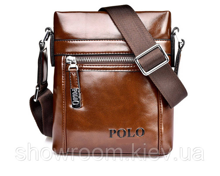 Сумка чоловіча Polo (612) коричнева