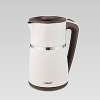 Електрочайник Maestro MR-030-BIEGE, 1.7 л, 2200 Вт, з подвійними стінками