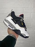 Мужские кроссовки Jordan 4 Retro x Union LA Black White 10791 41