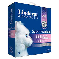 Lindocat (Ліндокет) Super Premium Unscented (box) - Бентонітовий наповнювач для котячого туалету 6 л