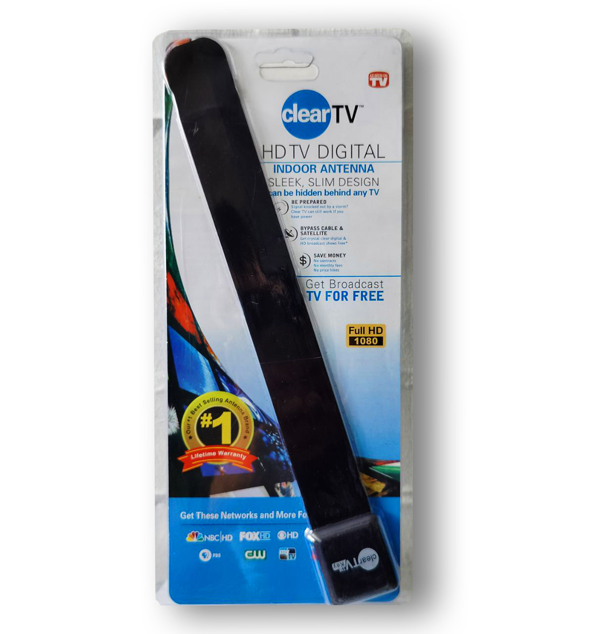 Цифрова ТВ антена кімнатна Clear TV HDTV, фото 1