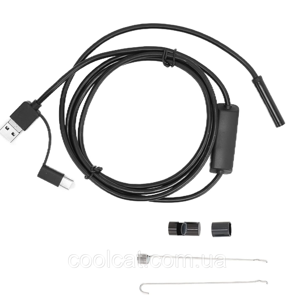 Камера эндоскоп с USB на 2,2м, Android and PC Endoscope / Эндоскоп для смартфона / Камера для починки авто - фото 9 - id-p1907279210