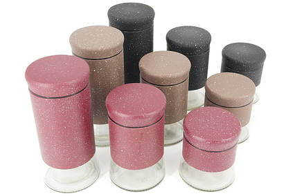 Набір ємностей для сипучих (3 шт) 801