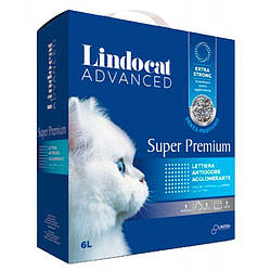 Lindocat Super Premium Scented (box) - Бентонітовий наповнювач для котячого туалету (квітковий аромат) 6 л