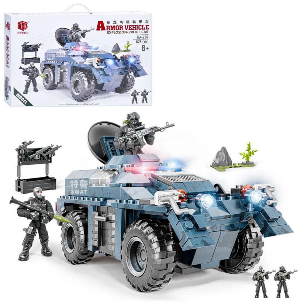 Конструктор військова серія 626 деталей XJ-792A, фото 1