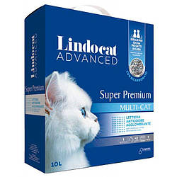 Lindocat (Ліндокет) Super Premium Multi-Cat (box) - Бентонітовий наповнювач для котячого туалету 10 л