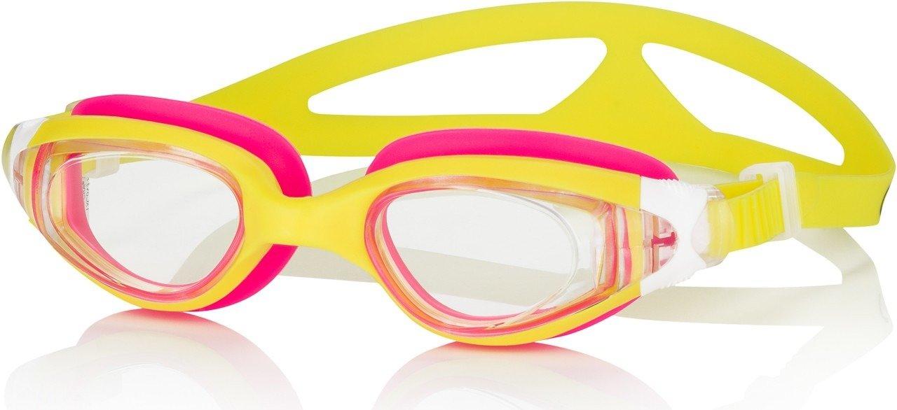 Окуляри для плавання Aqua Speed ​​CETO 5848 жовтий, рожевий дит OSFM