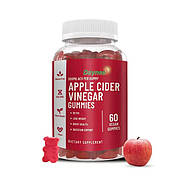Жувальні цукерки із яблучного оцту Daynee 500 мг. Харчова добавка з пектину для детоксикації, енергії, зниження ваги/холестерину