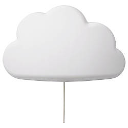 Нічник IKEA UPPLYST LED бра хмара білий 304.245.16