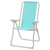 Кресло с регулируемой спинкой IKEA HAMO бирюзовый 303.895.13