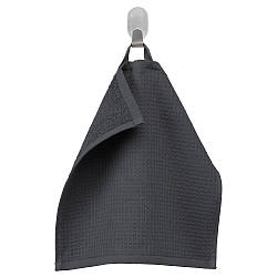 Рушник IKEA SALVIKEN антрацит 30х30 см 803.493.55