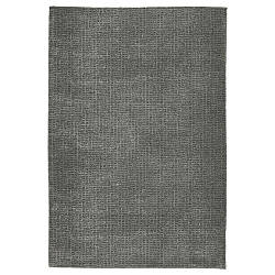 Килим IKEA LANGSTED короткий ворс сірий 60х90 см 904.459.31