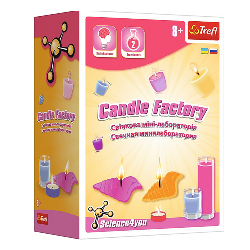 Набір для дослідів "Свічкова міні-лабораторія" Trefl Science4you (5900511609479)