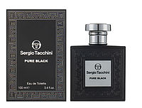 Оригинал Sergio Tacchini Pure Black 100 ml туалетная вода