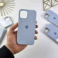 Силіконовий чохол на iPhone 12 Pro Max Full із закритим низом Lilac (5)