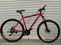 Алюмінієвий велосипед спортивний TopRider 670 29" колеса, 21 рама