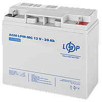 Аккумулятор мультигелевый LogicPower LPM-MG 12V - 20 Ah | АКБ 12В 20 Ач для ИБП, UPS, Инвертора, Сигнализации
