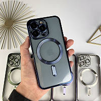 Чехол с MagSafe на Айфон 15 Pro Max. Color Silicone Case with MagSafe for iPhone 15 Pro Max Blue