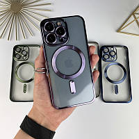 Чехол с MagSafe на Айфон 15 Pro Max. Color Silicone Case with MagSafe for iPhone 15 Pro Max Purple