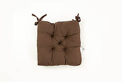 Пікована подушка для стільця Top Shop Руно 40 x 40 x10 см Коричневий