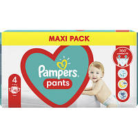 Памперси трусики Pampers Pants 4, вага 9-15 кг, 48 шт., підгузники памперс пантс трусиками (8006540068755) KM