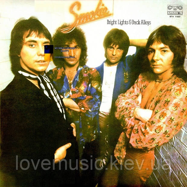Вінілова платівка SMOKIE Bright lights & Back alleys (1977) Vinyl (LP Record)