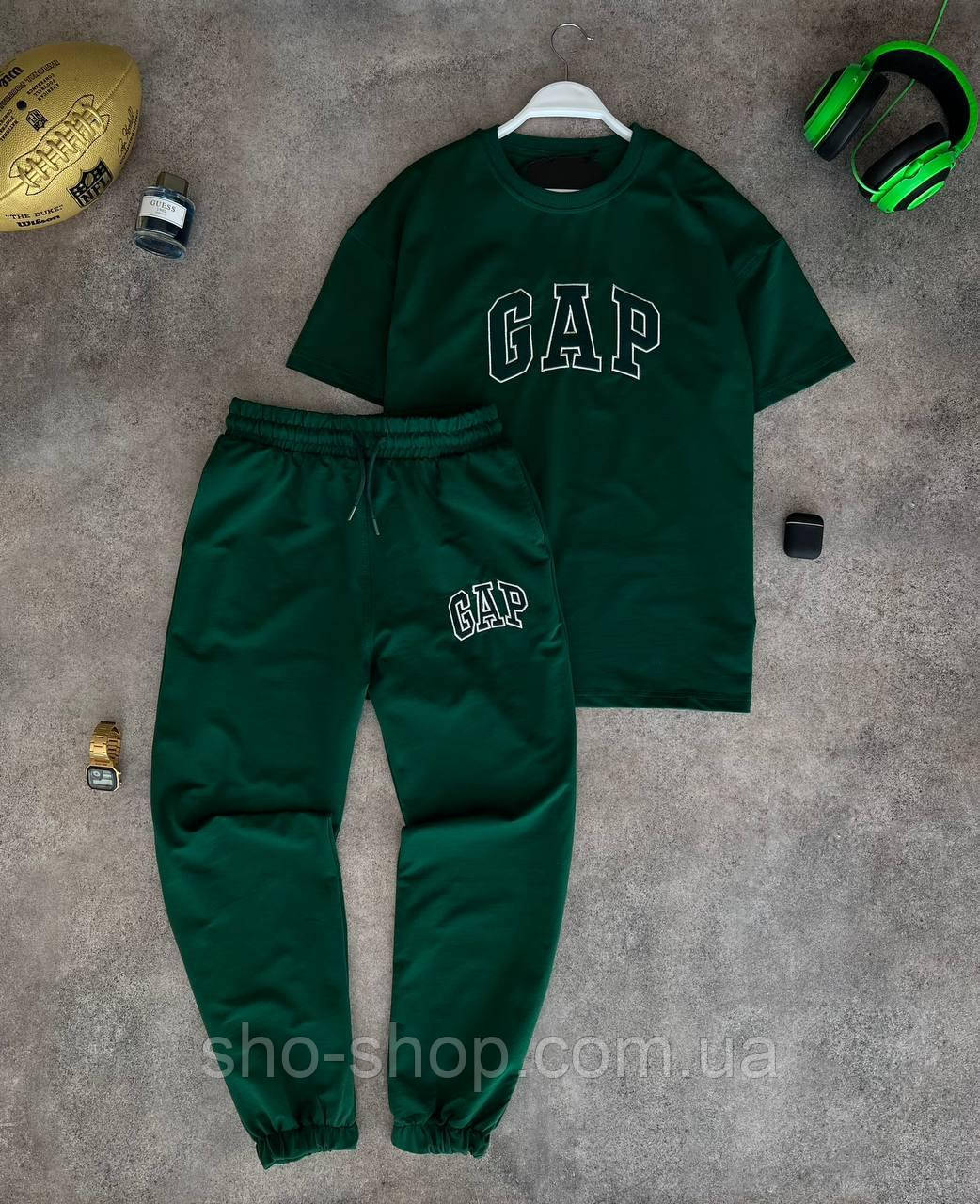 Мужской комплект GAP Футболка Штаны Турция, фото 1