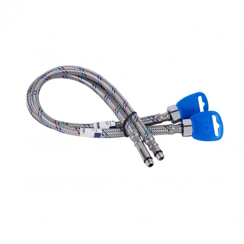 Гнучка підводка для води Thermo Alliance Standart М10 50 см (пара) SD396W50