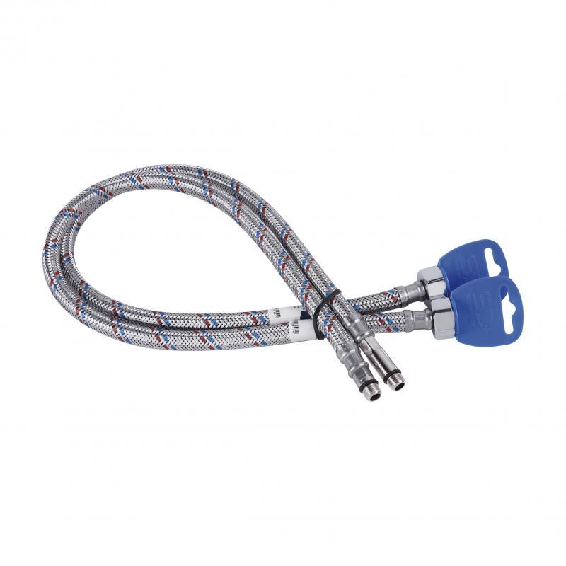 Гнучка підводка для води Thermo Alliance Standart М10 60 см (пара) SD396W60