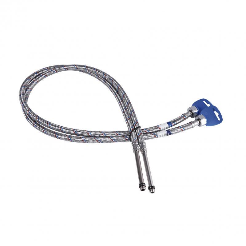 Гнучка підводка для води Thermo Alliance Standart М10 100 см (пара) SD396W100L