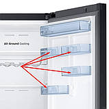 Дверна полиця мала для холодильника Samsung DA63-08117A, DA63-07344A, 245x130mm, фото 4