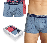 Мужские шорты Боксеры Henderson разноцветные в упаковке 2 шт 40658