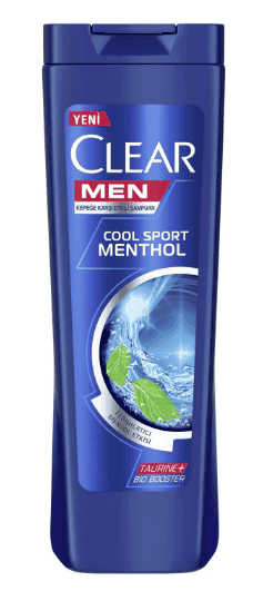 Clear Vita Abe Cool Sport Menthol Шампунь для чоловіків з ментолом 400мл