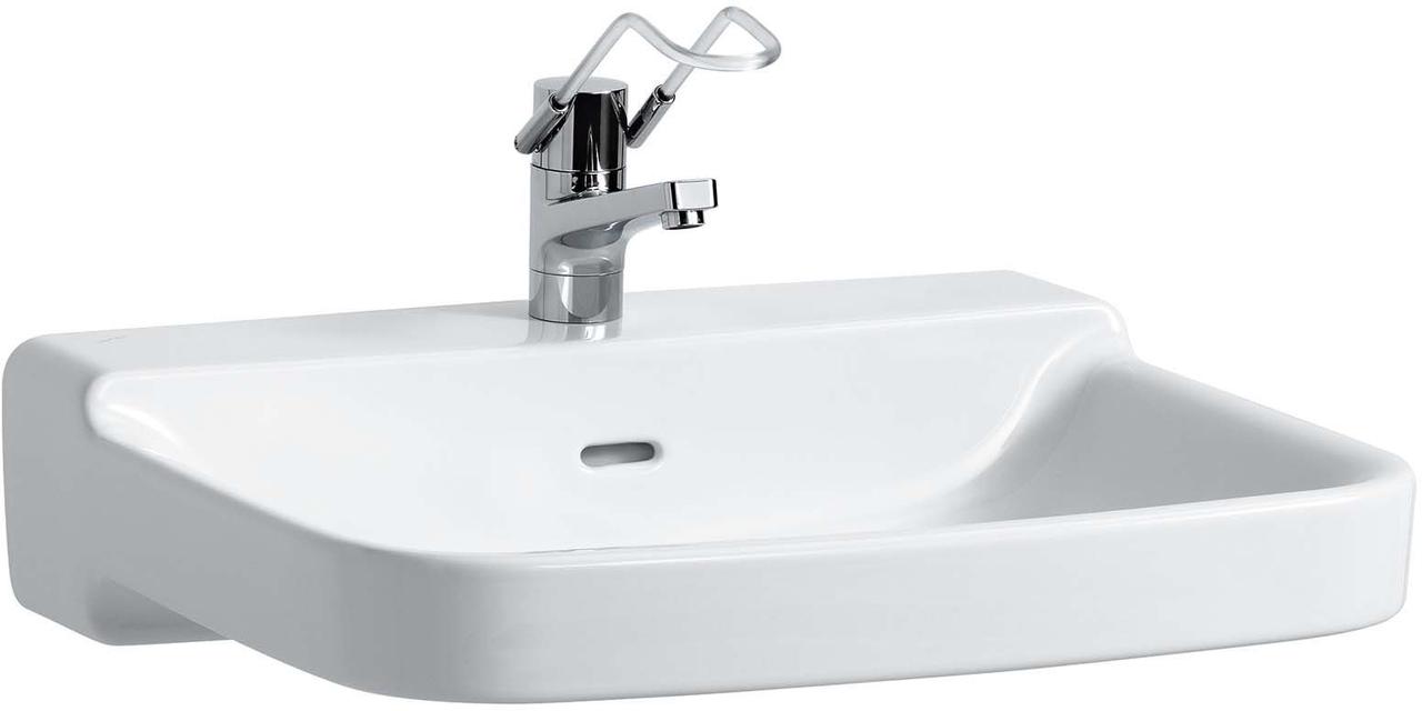 Умивальник LAUFEN Pro Liberty 8119530001041 65 х 55 см, білий, безперешкодний, з отвором під кран