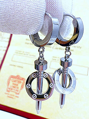 Сережки Stainlees Steel, фото 4