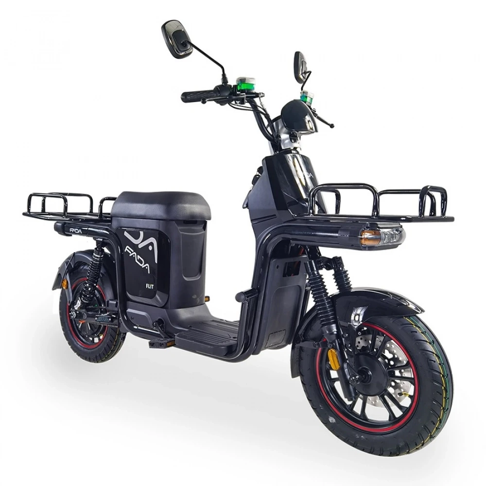 Электрический велосипед FADA FLiT II KARGO 1000W-72V-20Ah шини 12"-12" купити в інтернет-магазині