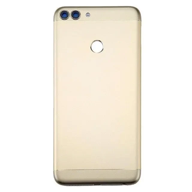 Задня кришка Huawei P Smart (FIG-LX1/ FIG-LX2/ FIG-LX3/ FIG-LA1)/ Enjoy 7S золота + Скло камери