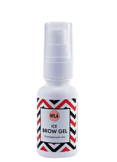 Охолоджуючий гель до корекції брів Nila Ice Brow Gel, 30мл пластик+дозатор