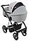 Коляска 2 в 1 Adamex Blanc Special Edidion PS-586 сірий, фото 5