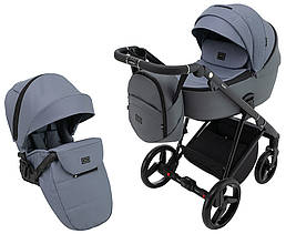 Коляска 2 в 1 Adamex Blanc Lux PS-108