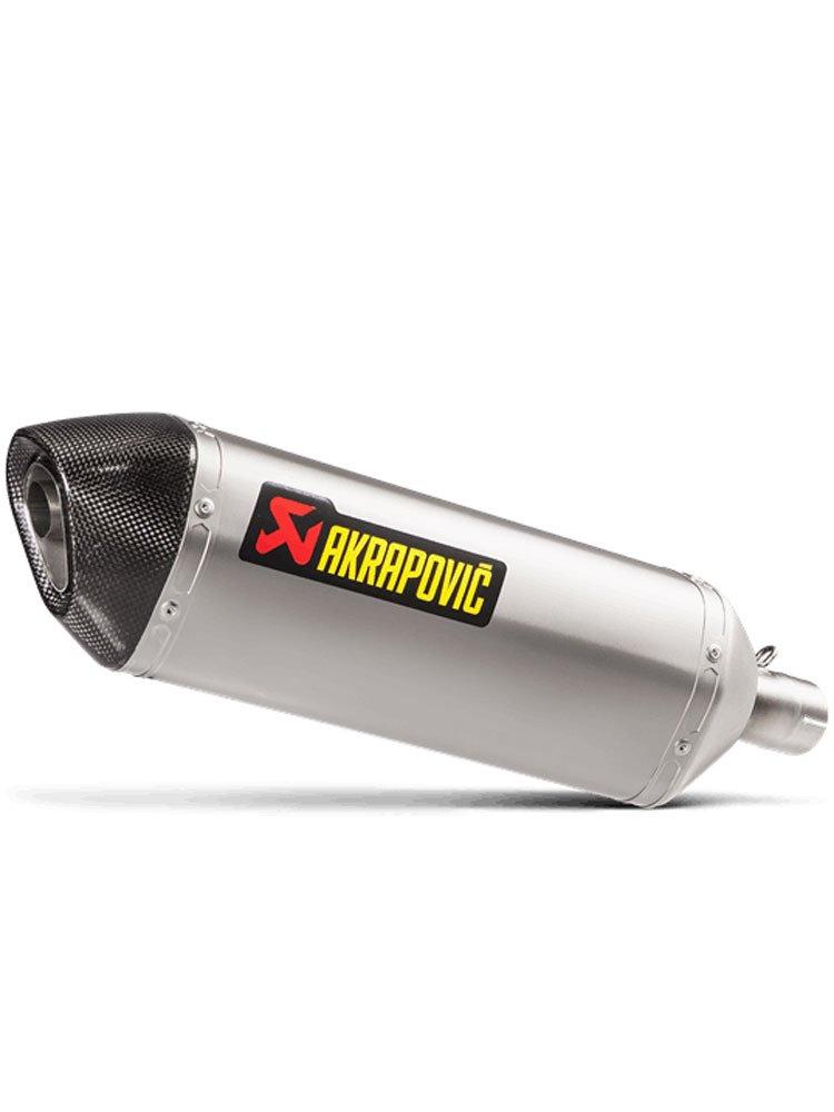 Глушник Akrapovic для Kawasaki Versys-X 250/300 [17-20] [Slip-On Line, титан + карбон]