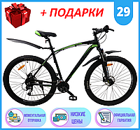 Спортивный горный АЛЮМИНИЕВЫЙ ВЕЛОСИПЕД 29 дюймов колеса CROSS EGOIST 29" V2 Рама 21", Кросс Эгоист 29"