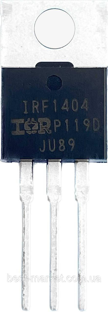 Транзистор IRF1404 PBF. Новий. Оригінал.