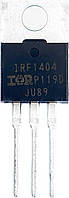 Транзистор IRF1404 PBF. Новый. Оригинал.