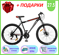 Спортивный горный ВЕЛОСИПЕД CROSSBIKE STORM 27,5" Рама 19,5", Велосипед КроссБайк Шторм 27,5" Рама 19,5"