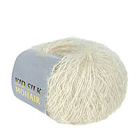 KID SILK MOHAIR (Кід Сілк Мохер) № 700500 молочний (Пряжа змішана, нитки для в'язання)