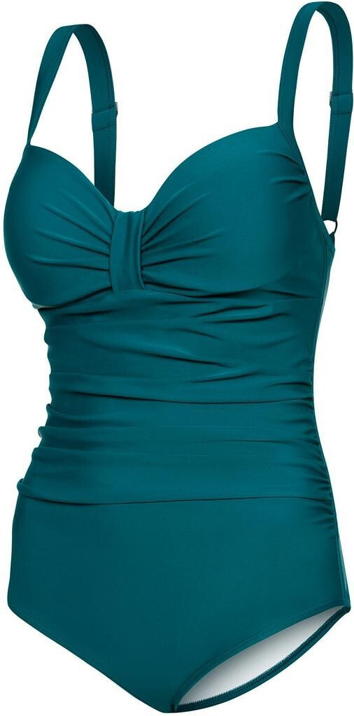 Купальник закритий для жінок Aqua Speed OLIVIA 7356 бірюзово-синій Жін 42 (XL)