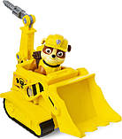 Paw Patrol Rubble Spin Master 6054970 Щенячий патруль Кріпиш і Бульдозер, фото 5