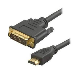 Кабель HDMI TO DVI 18+1PIN M, 1.8M CABLEXPERT